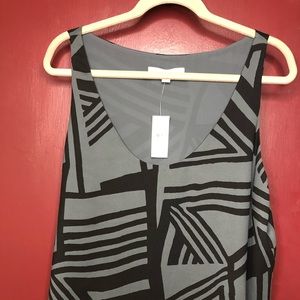 Loft Abstract Blouse